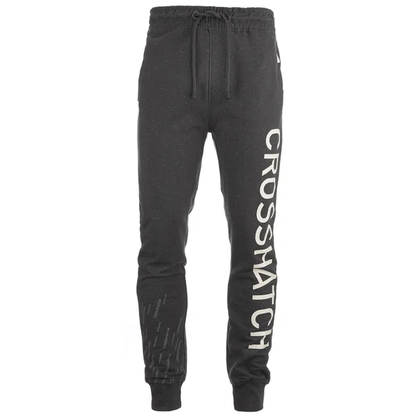 Crosshatch Men's Grus Sweatpants - Magnet Marl