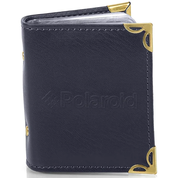 Polaroid Leatherette Photo Album (For 2x3 Inch Film/Paper) - Blue