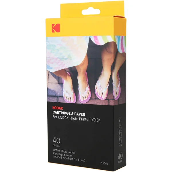 Kodak Photo Printer Dock Cartridge and 40 Pack of Film