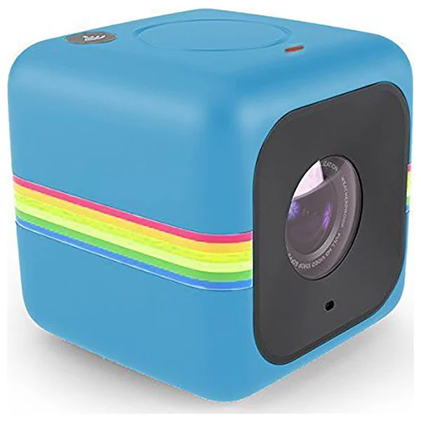 Polaroid Cube+ 1440p Mini Lifestyle Wi-Fi Action Camera - Blue