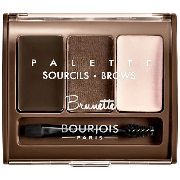 Paleta de Cera para Sobrancelhas Brow Palette da Bourjois - 02 Brown 3,2 g