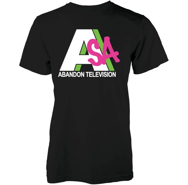 Abandon Ship Abandon Television Heren T-shirt - Zwart