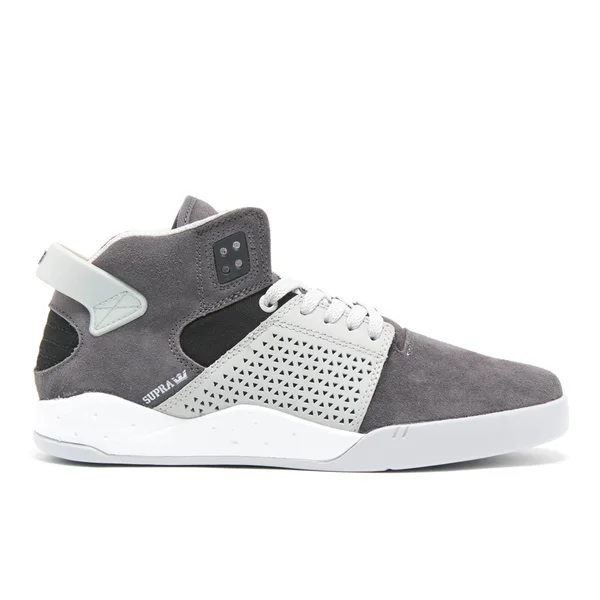 Supra Men's Skytop III High Top Trainers - Grey Graident/White
