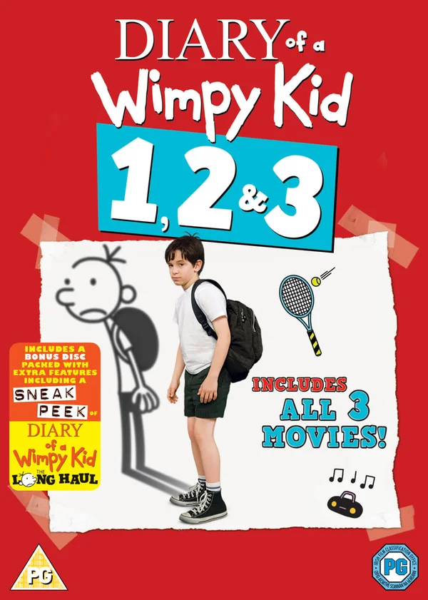 Diary of a Wimpy Kid 1-3