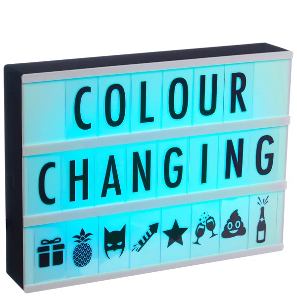 A4 Colour Changing Cinematic Light Box - Black