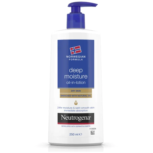 Neutrogena Norwegian Formula Deep Moisture Oil-in-Lotion 250ml
