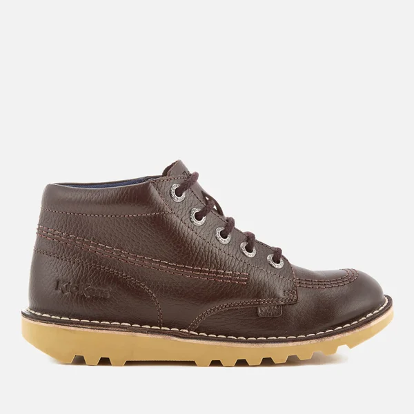 Kickers Kids' Kick Hi Boots - Dark Brown