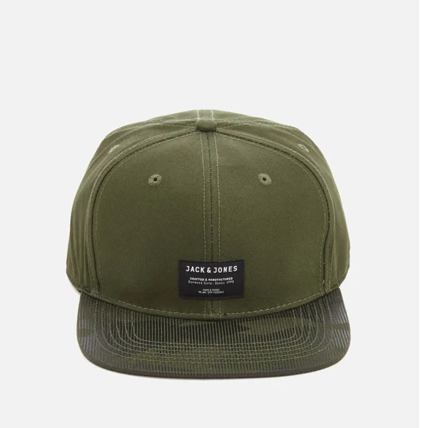Jack & Jones Core Men's Camon Snapback Cap - Rifle Green