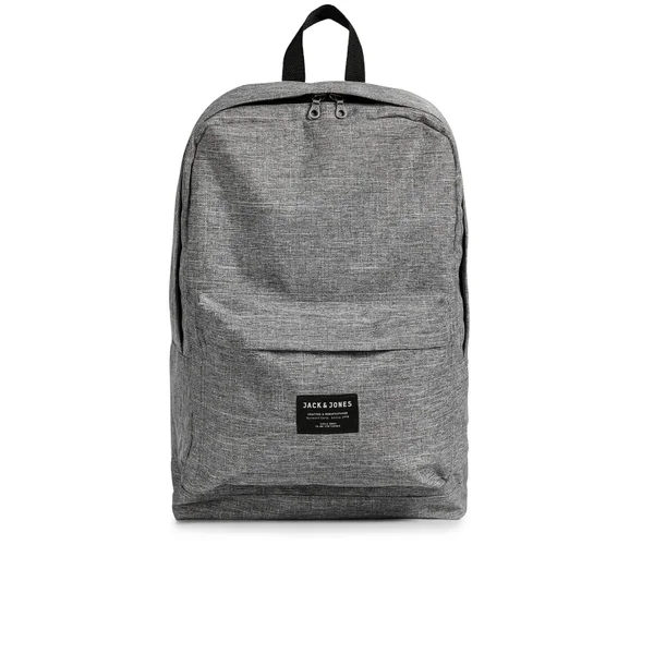 Jack & Jones Men's Basic Backpack - Grey Melange