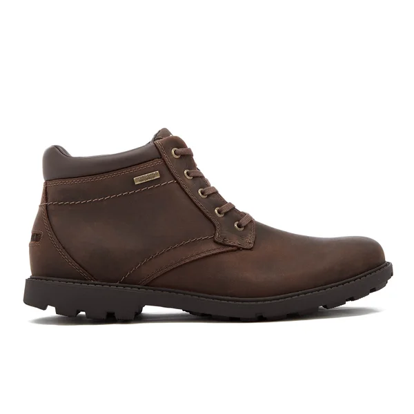 Rockport Men's Storm Surge WP Plaintoe Boots - Tan