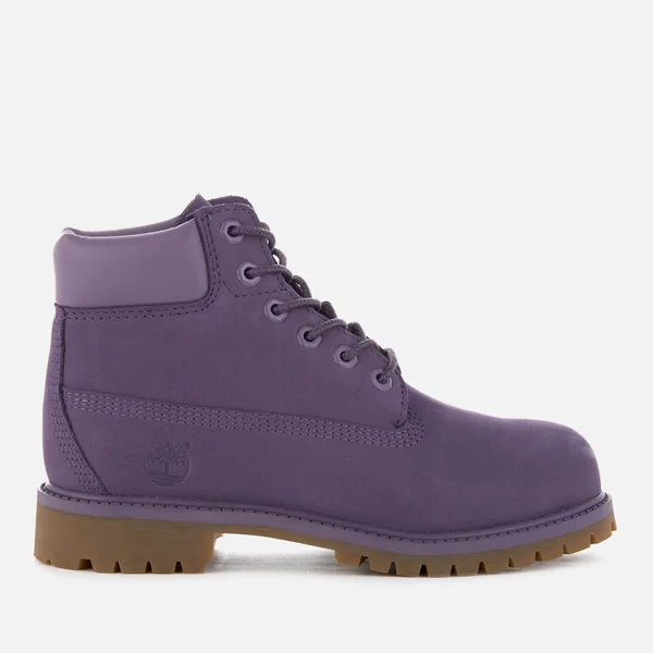 Timberland Kids' 6 Inch Premium Waterproof Boots - Montana Grape Waterbuck