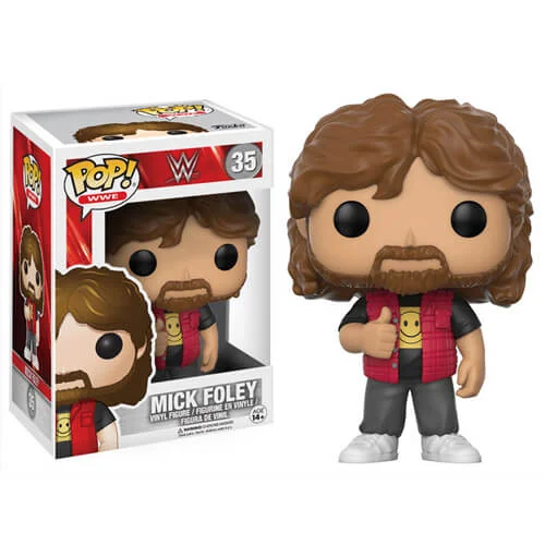 WWE Mick Foley Old School Pop! Vinyl Figur