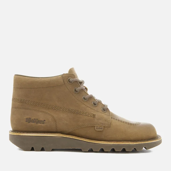 Kickers Men's Kick Hi Leather Boots - Khaki