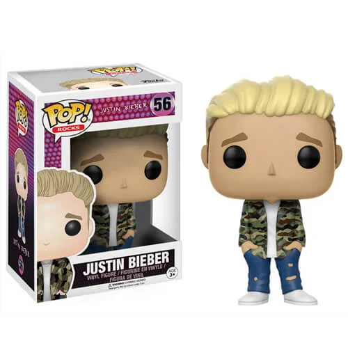 Pop! Rocks Justin Bieber Pop! Vinyl Figure