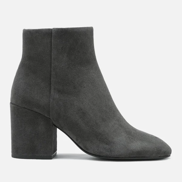 Ash Women's Eden Suede Heeled Ankle Boots - Bistro