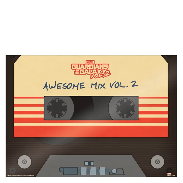 Guardians of the Galaxy Vol. 2 (Awesome Mix Vol. 2) Framed 30 x 40cm Print