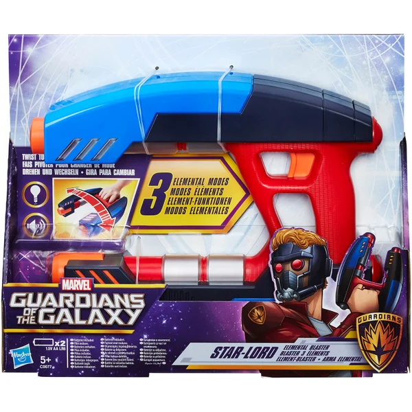 Marvel Guardians of the Galaxy Star-Lord Elemental Blaster