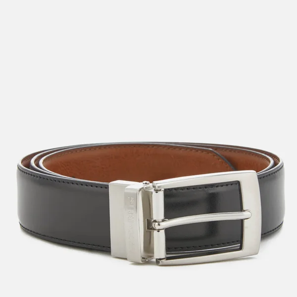 Ben Sherman Men's Sloane Reversible Belt - Black/Tan