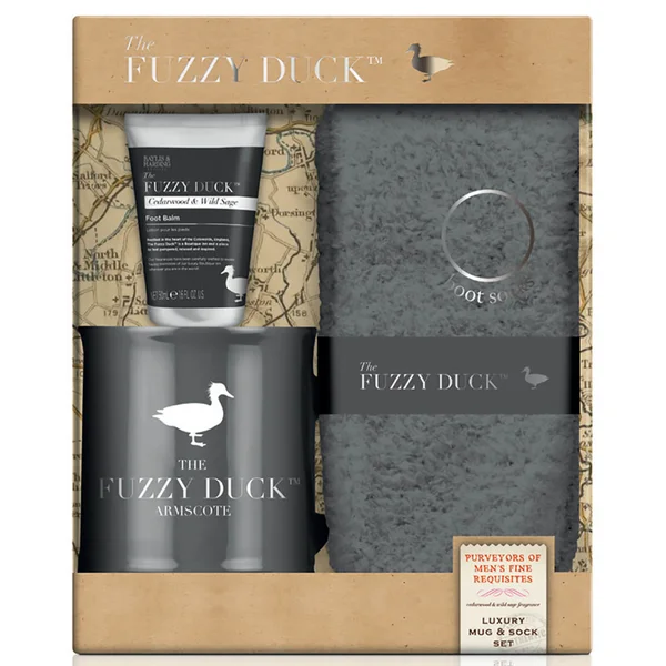 Baylis & Harding Men's Fuzzy Duck Mug Set