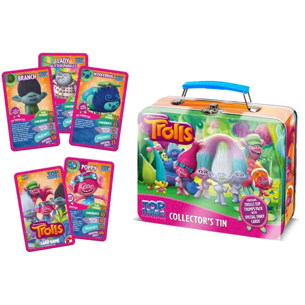 Top Trumps Collector's Tin - Trolls Tin
