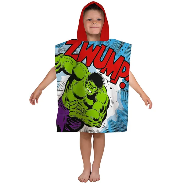 Disney Marvel Comics Retro Poncho Towel
