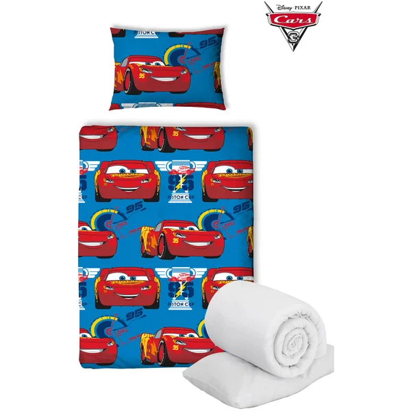 Disney Cars 3 Winner Bed Bundle - Junior