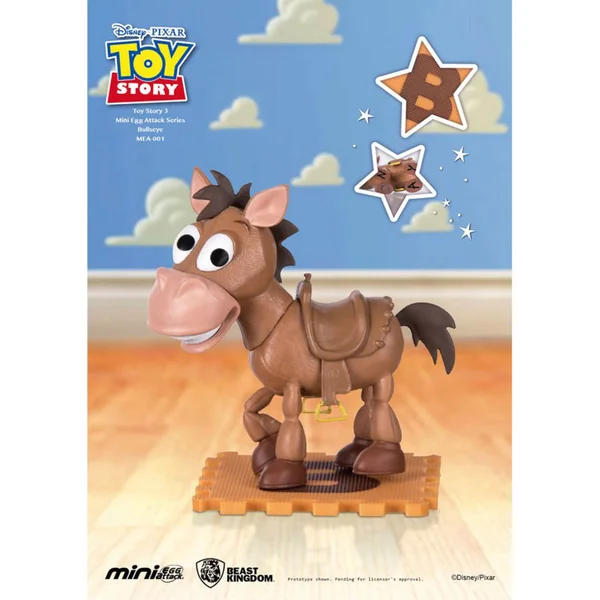 Beast Kingdom Disney Toy Story Mini Egg Attack Bullseye 9cm Figure