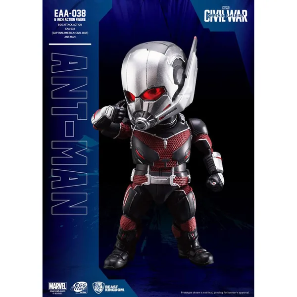 Beast Kingdom Marvel Captain America Civil War Egg Attack Ant-Man 16cm Action Figure
