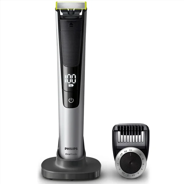 Philips QP6520/25 Oneblade Pro Hybrid Trimmer and Shaver with 14-Length Comb