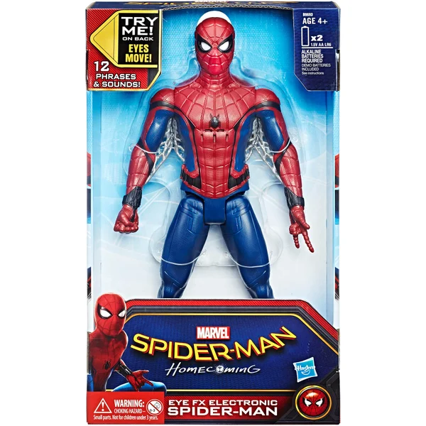 Marvel Spider-Man: Homecoming Eye FX Electronic Spider-Man Action Figure