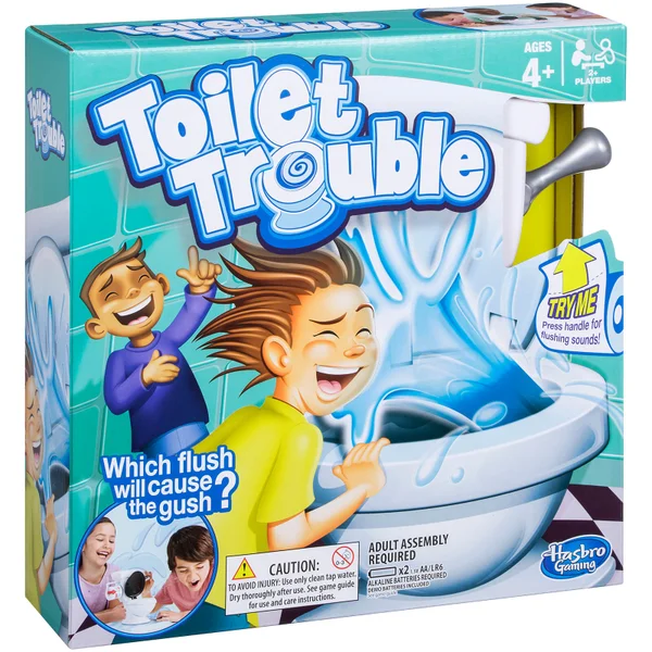 Hasbro Gaming Toilet Trouble