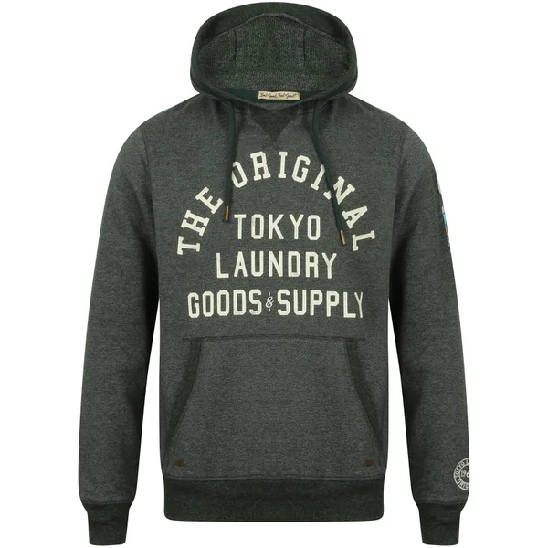 Tokyo Laundry Men's Timberfield Hoody - Hunter Green