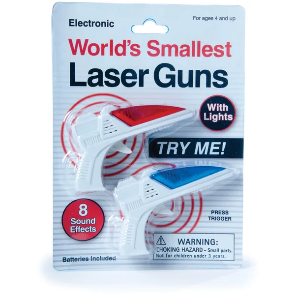 World's Smallest Laser Guns