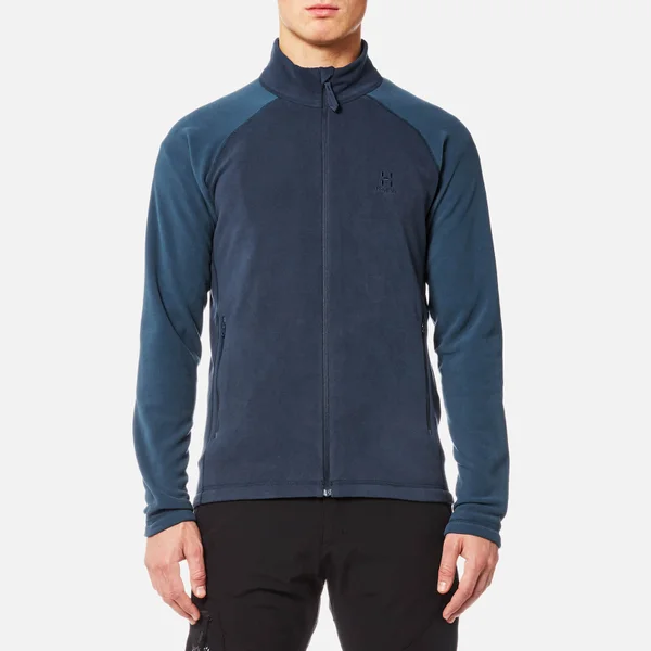 Haglöfs Men's Astro II Micro Fleece Jacket - Tarn Blue/Blue Ink