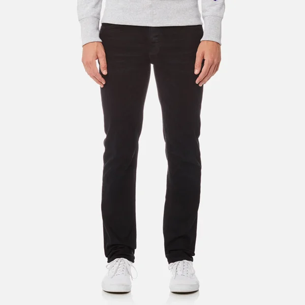 Nudie Jeans Men's Grim Tim Jeans - Black Sparkles