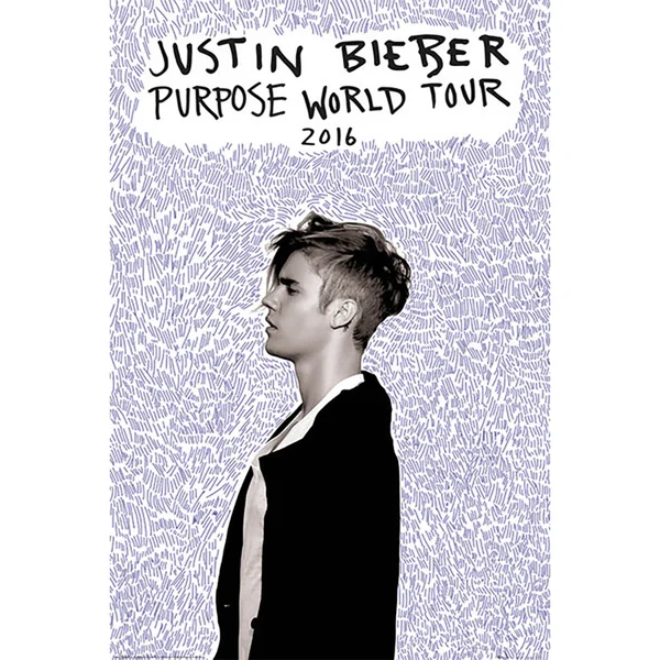 Justin Bieber Purpose Tour 1 - 61 x 91.5cm Maxi Poster