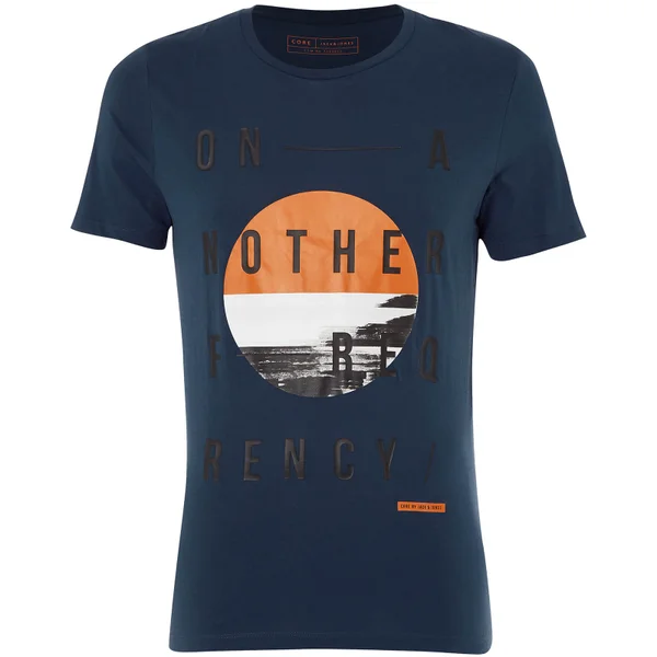 Jack & Jones Core Men's Octopus T-Shirt - Sargasso Sea