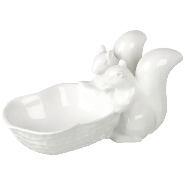 Parlane Ceramic Squirrel Nut Bowl (14 x 15cm)