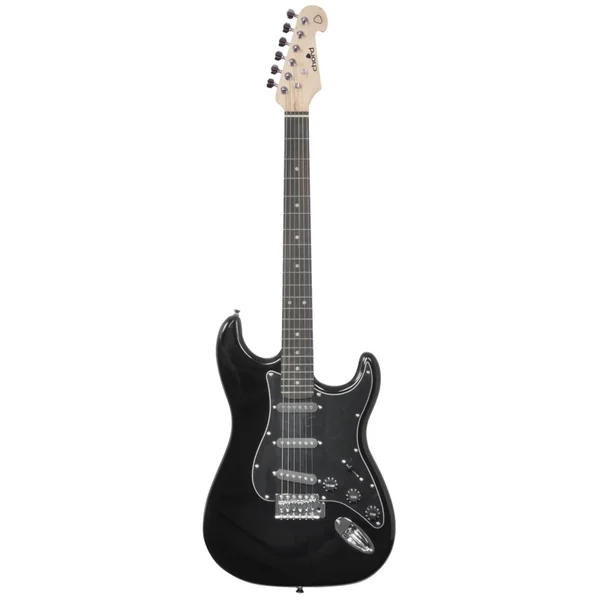 Chord CAL63PK-BK Electric Guitar and Amp Bundle - Black