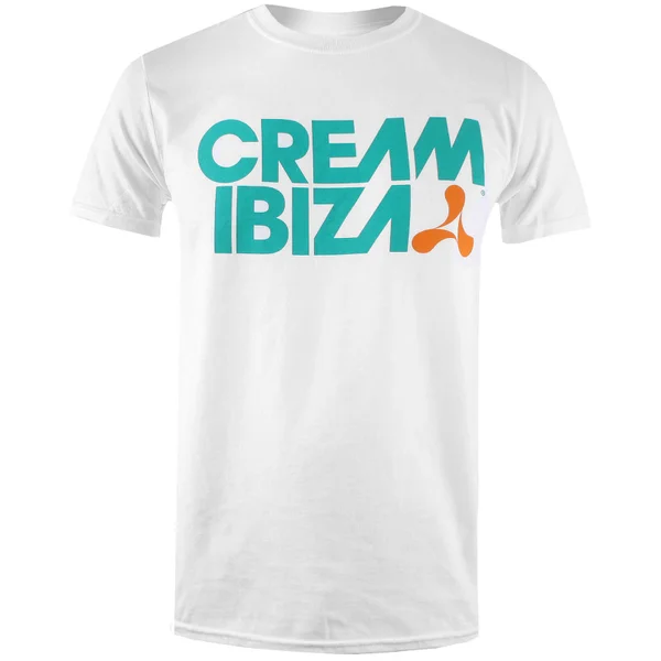 Ibiza Men's Cream Ibiza T-Shirt - White