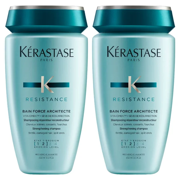 Kérastase Resistance Bain Force Architecte 250 ml Duo