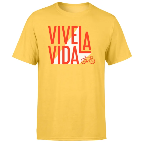 Vive La Vida Men's Yellow T-Shirt