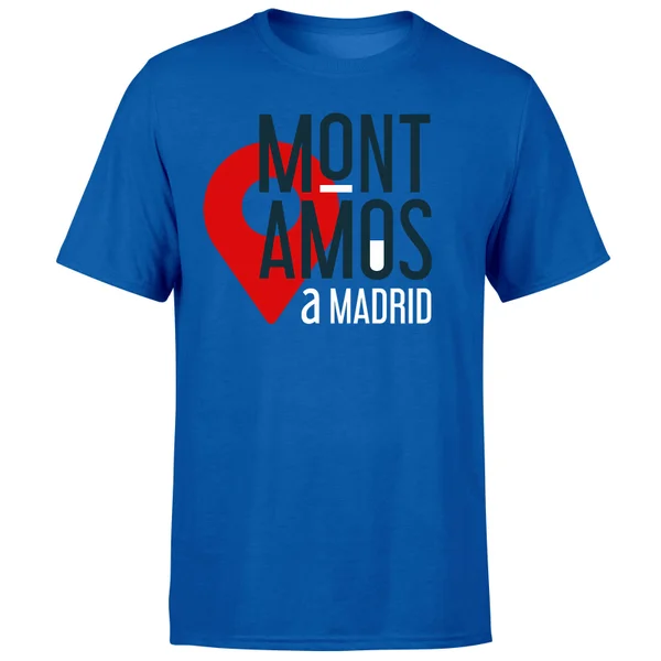 Mont Amos A Madrid Blue T-Shirt