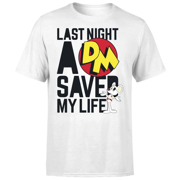 Danger Mouse DJ T-Shirt - White
