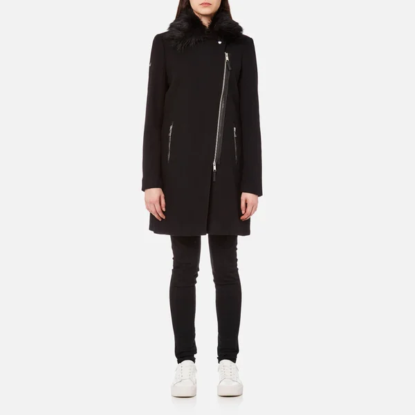 Superdry Women's Biker Coat - Black
