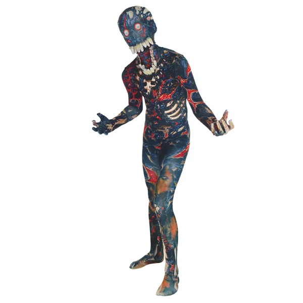 Morphsuit Kids' Jaw Dropper Burnt Zombie - Multi