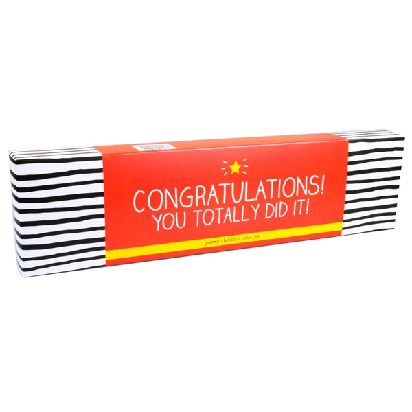 Happy Jackson Box of Assorted Chocolates - Congratulations! You Totally Did It!