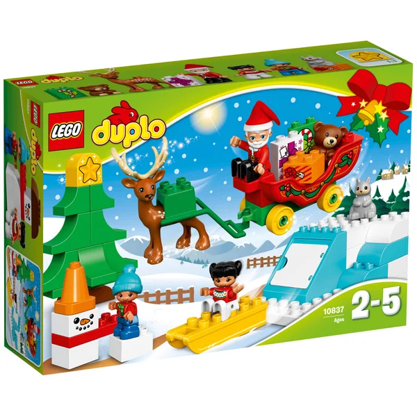 LEGO DUPLO: Winterspaß mit dem Weihnachtsmann (10837)