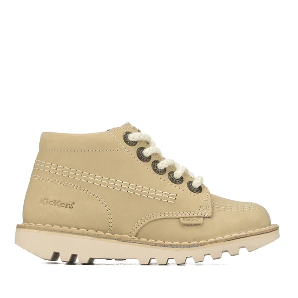 Kickers Kids' Kick Hi Boots - Light Sand