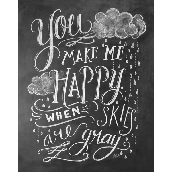 Lily & Val You Make Me Happy Art Print